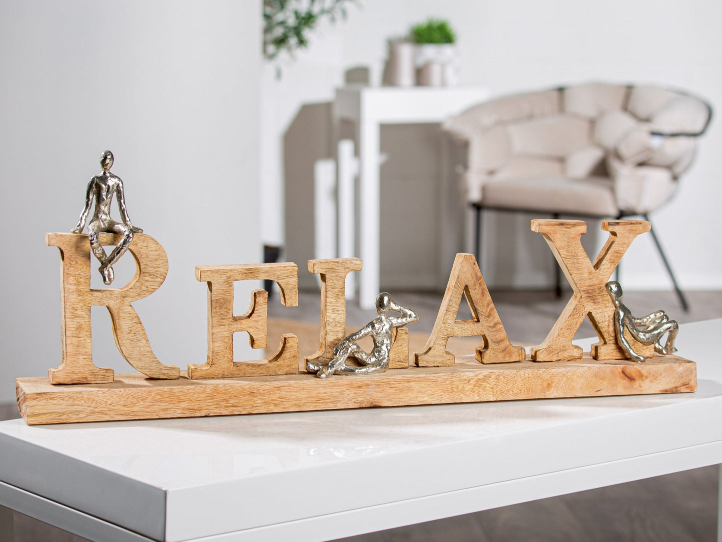 Schriftzug "RELAX" - Sweet Home Fitting
