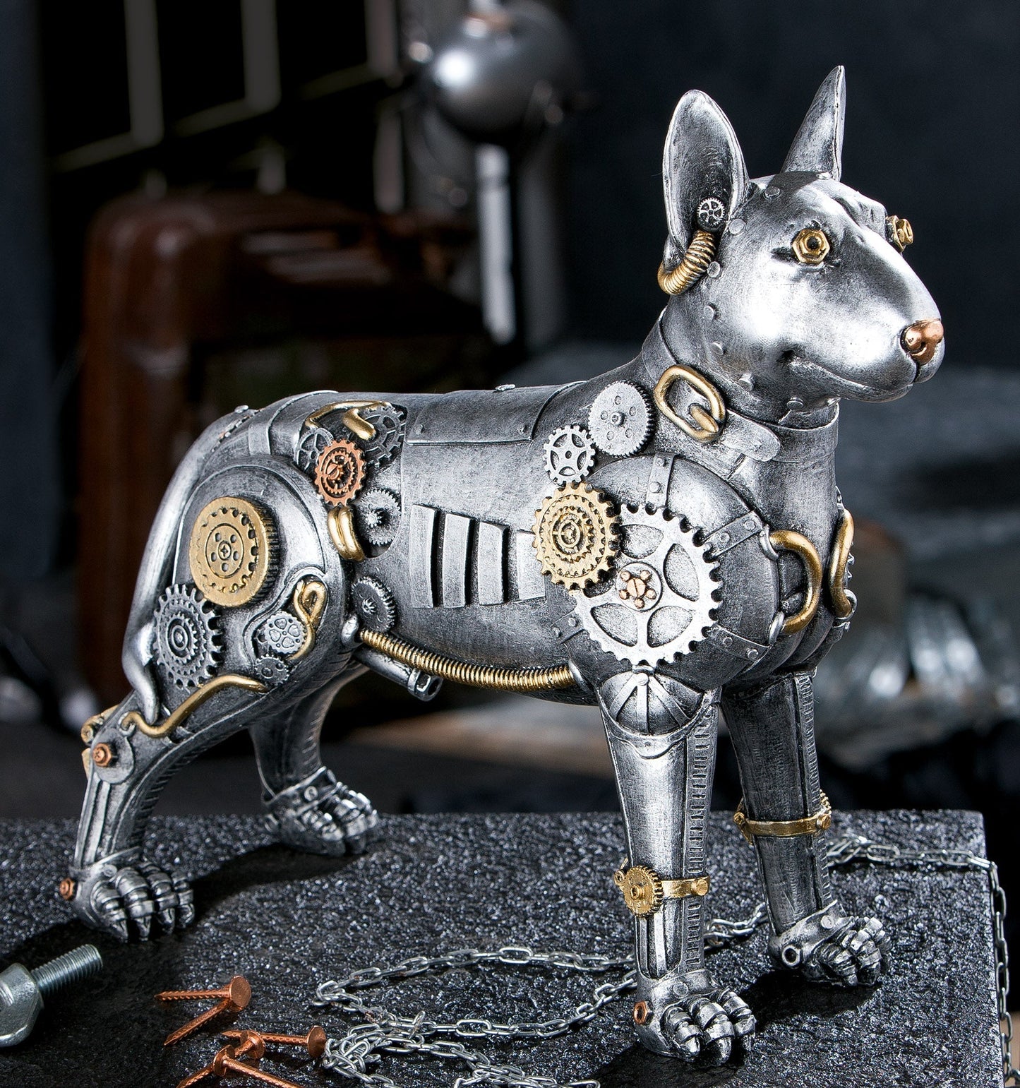 Steampunk Pitbull - Sweet home fitting