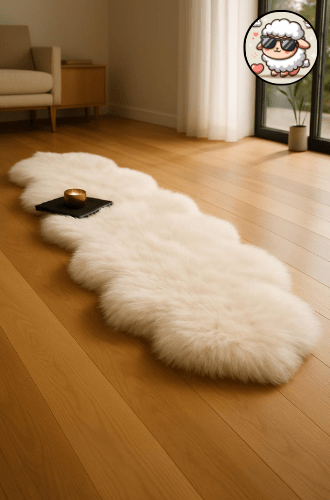 Doppelte Lammfellmatte - Komfort mal zwei! - Sweet home fitting