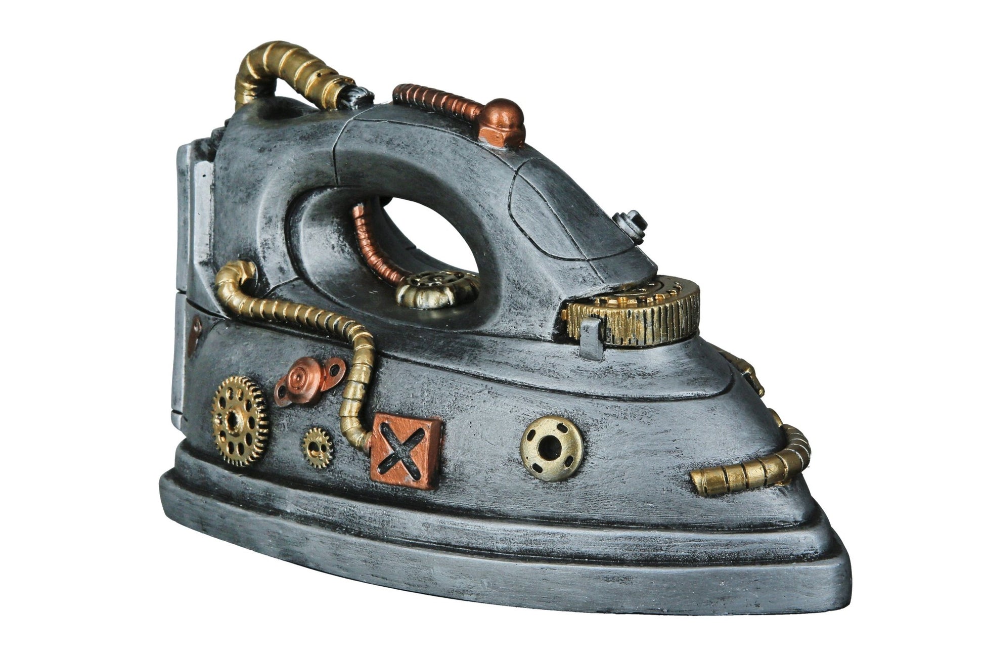 Steampunk "Iron" Buchstützen - Sweet home fitting