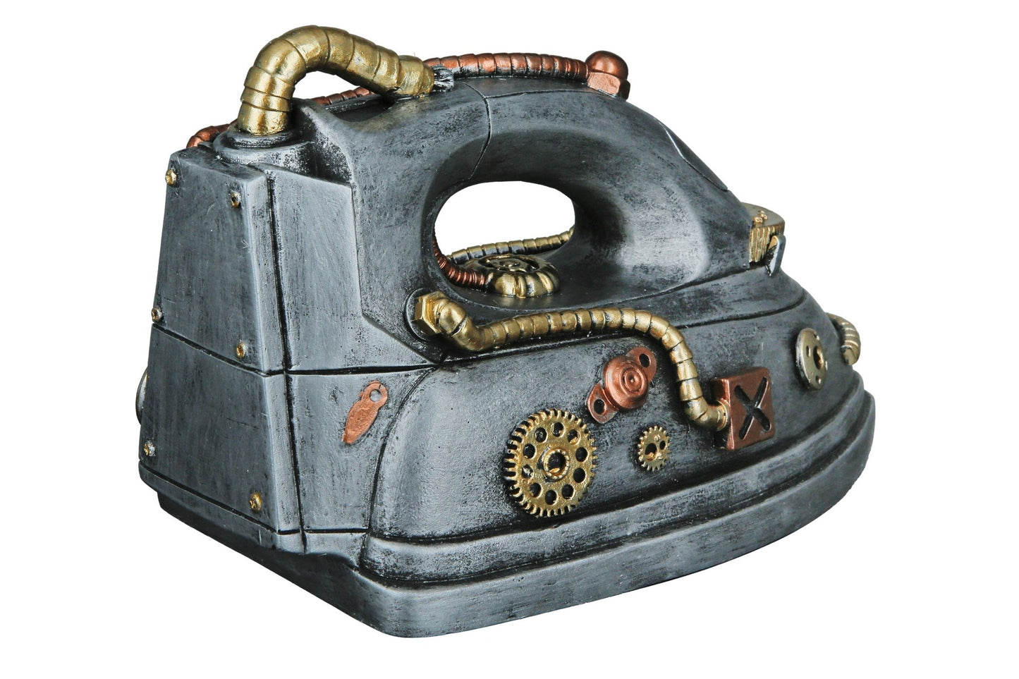 Steampunk "Iron" Buchstützen - Sweet home fitting