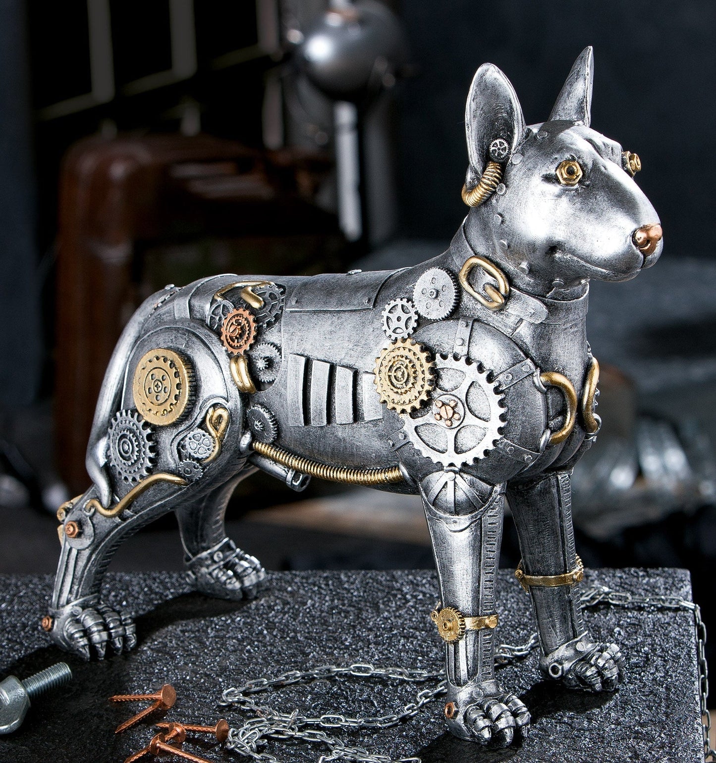 Steampunk Pitbull - Sweet home fitting