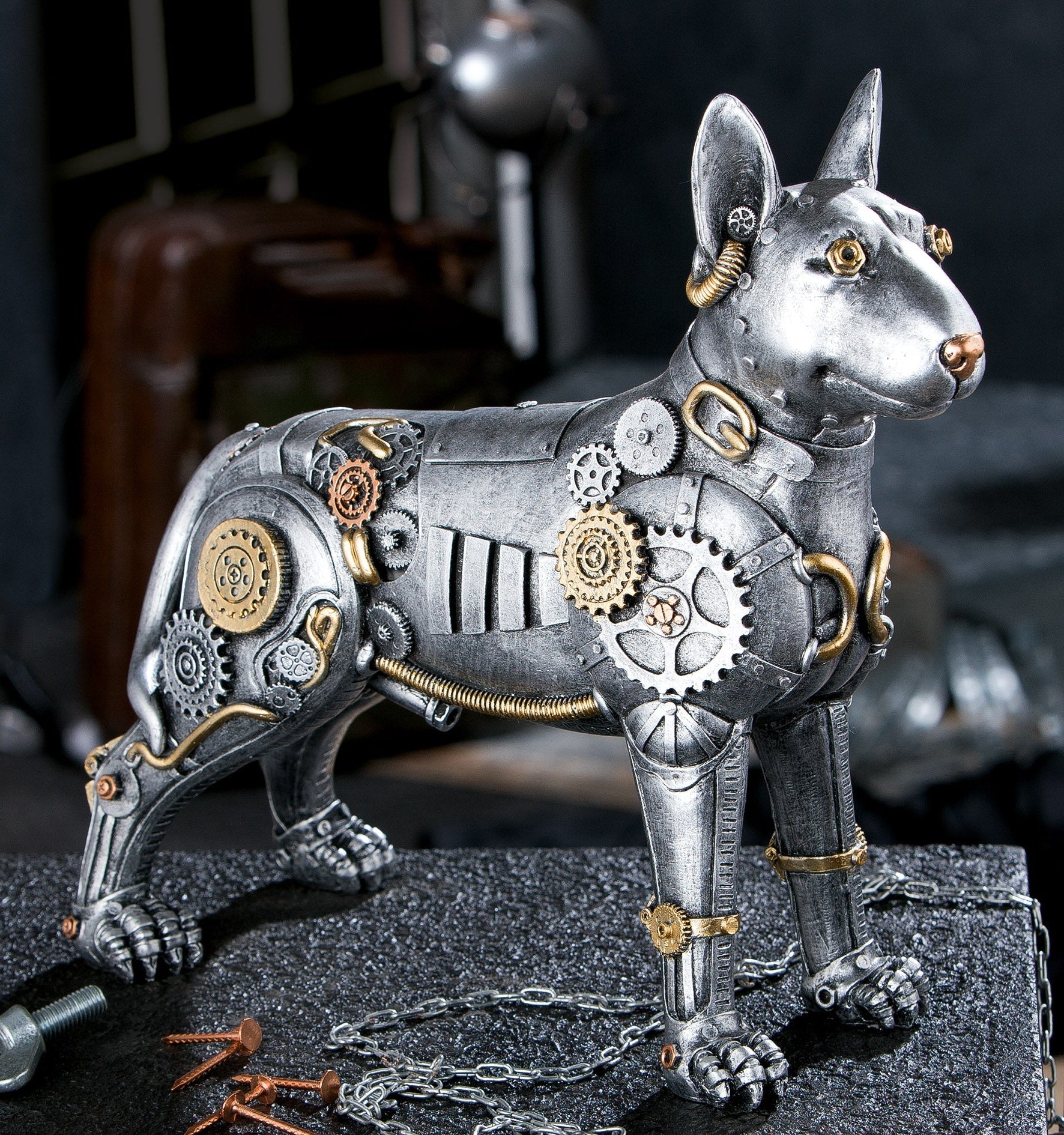 Steampunk Pitbull - Sweet home fitting